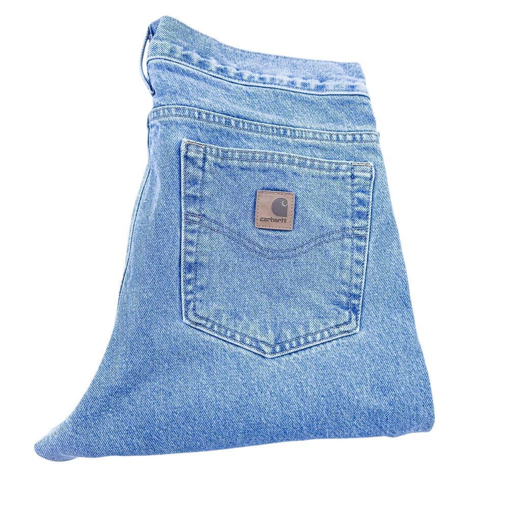 Carhartt Traditional Fit Straight Leg Denim Jeans Size 31 x 34